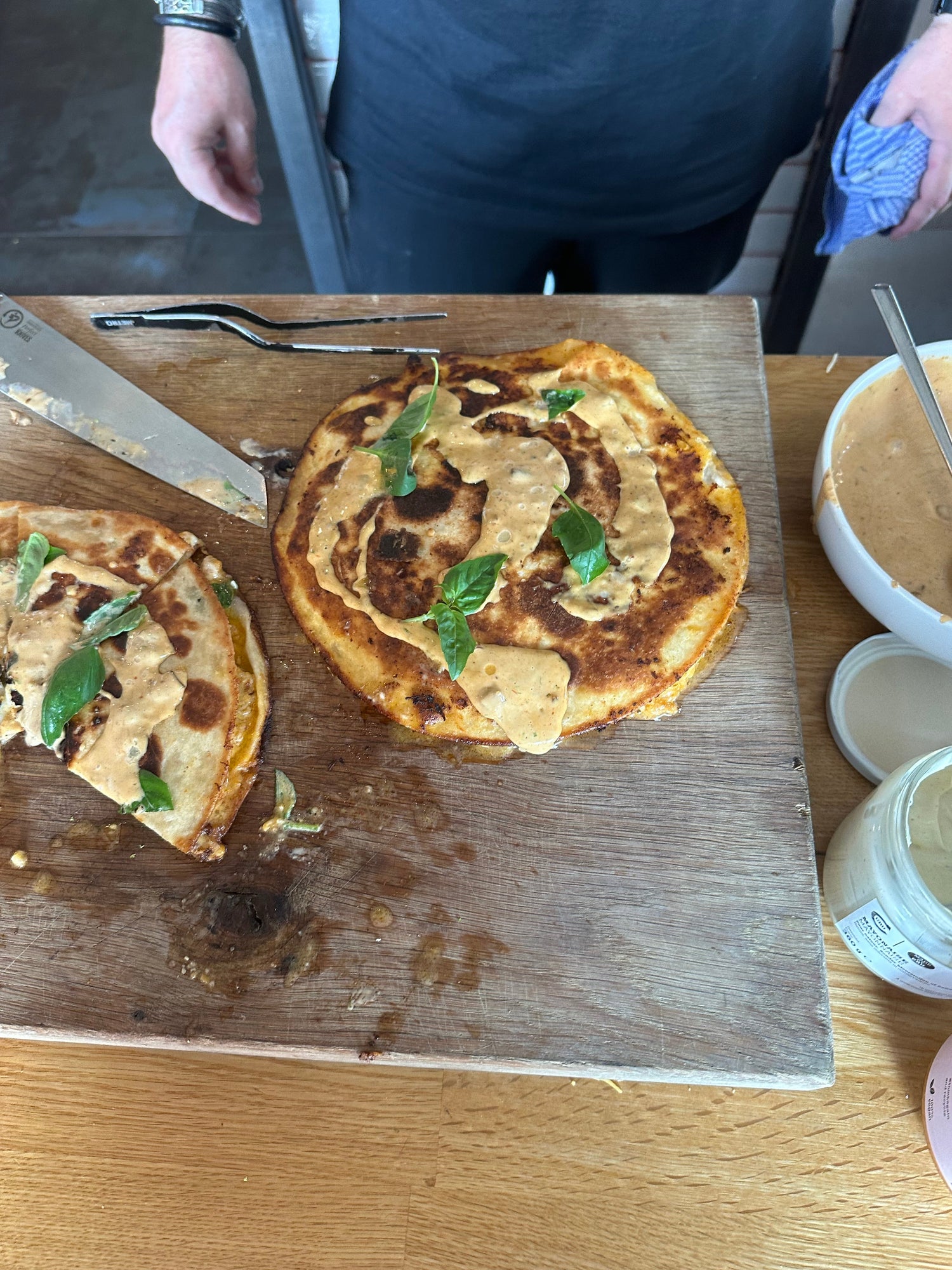 quesidilla by Sam van Bar Bask